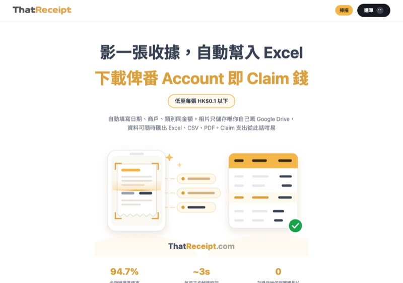 thatreceipt.com screenshot